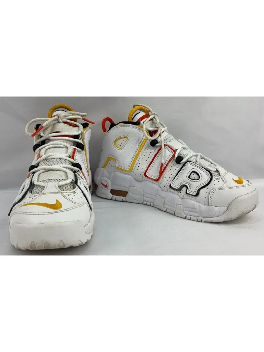 Nike Air More Uptempo GS  Rayguns  DD9282-100 Kids Size 6.5Y